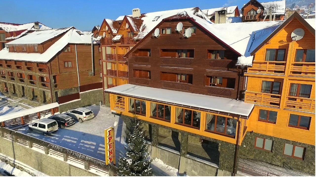 Greku Hotel Bukovel Exteriör bild